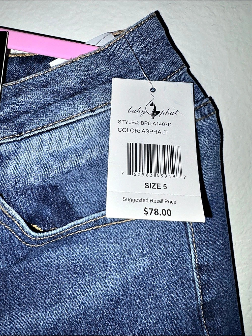 baby phat  Jeans womens size 5